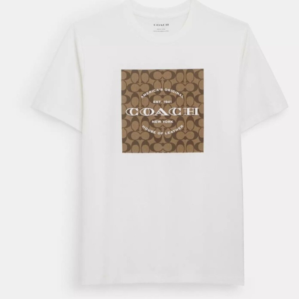 Signature Square T-Shirt  In Organic Cotton
